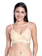 Load image into Gallery viewer, Sonari Non Padded Super Soft Cotton Regular Bra with Medium Coverage, Wire Free, Adjustable Straps - IMPRESS
