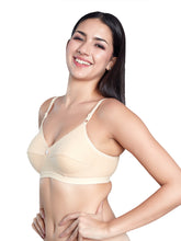 Load image into Gallery viewer, Sonari Non Padded Super Soft Cotton Regular Bra with Medium Coverage, Wire Free, Adjustable Straps - IMPRESS
