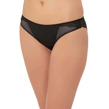 Load image into Gallery viewer, Wacoal Zephyr Low Waist Medium Coverage Bridal Wear  Bikini Panty - Black IP45910IN
