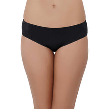 Load image into Gallery viewer, Wacoal Franca  Mid Waist Medium Coverage Everyday Wear Seamless Bikini Panty - Black IP5448
