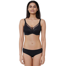 Load image into Gallery viewer, Wacoal Franca  Mid Waist Medium Coverage Everyday Wear Seamless Bikini Panty - Black IP5448
