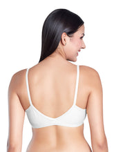 Load image into Gallery viewer, Sonari Non Padded  Low Coverage Front Closure Cotton Polyester Non Wired Everyday Bra with Adjustable Straps - JINAL
