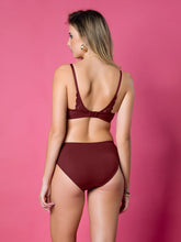 Load image into Gallery viewer, Sonari Soft Nylon and Lace Lightly Padded Medium Coverage Wirefree Bridal Lingerie Set with Lace Edge Panty – KASHISH
