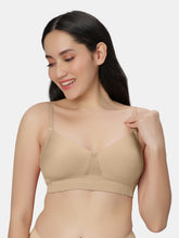 Load image into Gallery viewer, Sonari Padded Wirefree Polyester Full Coverage T-Shirt Bra with Detachable Straps and Wide Underband – KIM
