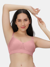 Load image into Gallery viewer, Sonari Padded Wirefree Polyester Full Coverage T-Shirt Bra with Detachable Straps and Wide Underband – KIM
