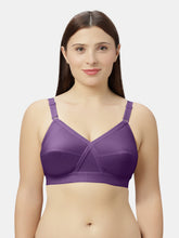 Load image into Gallery viewer, Sonari Non-Padded Wirefree Full Coverage Cotton Bra with Adjustable Straps – KIRTIKA
