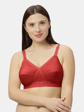 Load image into Gallery viewer, Sonari Non-Padded Wirefree Full Coverage Cotton Bra with Adjustable Straps – KIRTIKA
