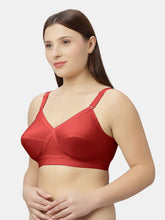 Load image into Gallery viewer, Sonari Non-Padded Wirefree Full Coverage Cotton Bra with Adjustable Straps – KIRTIKA
