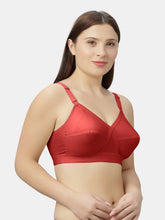 Load image into Gallery viewer, Sonari Non-Padded Wirefree Full Coverage Cotton Bra with Adjustable Straps – KIRTIKA
