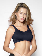 Load image into Gallery viewer, Sonari Padded Wirefree Cotton Medium Coverage Demi Cup Multiway Backless Bra – KYRA
