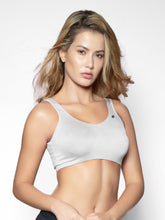 Load image into Gallery viewer, Sonari Padded Wirefree Cotton Medium Coverage Demi Cup Multiway Backless Bra – KYRA
