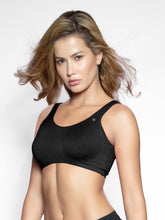 Load image into Gallery viewer, Sonari Padded Wirefree Cotton Medium Coverage Demi Cup Multiway Backless Bra – KYRA
