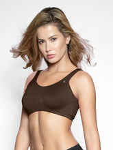 Load image into Gallery viewer, Sonari Padded Wirefree Cotton Medium Coverage Demi Cup Multiway Backless Bra – KYRA
