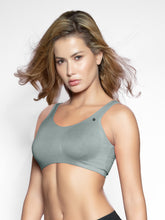 Load image into Gallery viewer, Sonari Padded Wirefree Cotton Medium Coverage Demi Cup Multiway Backless Bra – KYRA
