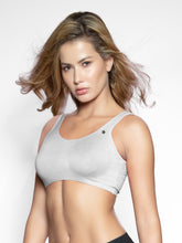 Load image into Gallery viewer, Sonari Padded Wirefree Cotton Medium Coverage Demi Cup Multiway Backless Bra – KYRA
