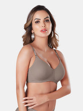Load image into Gallery viewer, Sonari Padded Full Coverage Cotton T-Shirt Bra with Convertible Straps – LARA

