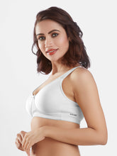 Load image into Gallery viewer, Sonari Non-Padded Wirefree Cotton Polyester High Coverage Everyday Bra with Adjustable Straps – LAVISH
