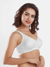 Load image into Gallery viewer, Sonari Non-Padded Wirefree Cotton Polyester High Coverage Everyday Bra with Adjustable Straps – LAVISH
