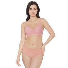 Load image into Gallery viewer, Wacoal Forma Padded Wired  3/4th Cup Everyday Wear Medium coverage Lace Bra - Pink LB40120IN
