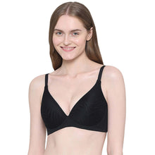 Load image into Gallery viewer, Wacoal Mysa Padded Non-Wired 3/4th Cup Everyday Wear Medium coverage T-Shirt Bra - Black LB4035
