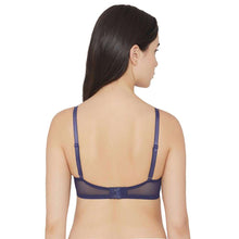 Load image into Gallery viewer, Wacoal Mysa Padded Non-Wired 3/4th Cup Everyday Wear Medium coverage T-Shirt Bra - Navy Blue LB4035
