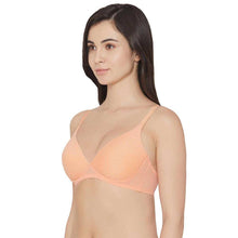 Load image into Gallery viewer, Wacoal Mysa Padded Non-Wired 3/4th Cup Everyday Wear Medium coverage T-Shirt Bra - Orange LB4035
