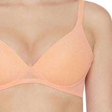 Load image into Gallery viewer, Wacoal Mysa Padded Non-Wired 3/4th Cup Everyday Wear Medium coverage T-Shirt Bra - Orange LB4035
