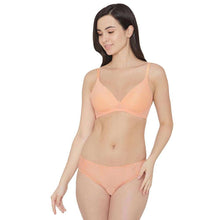 Load image into Gallery viewer, Wacoal Mysa Padded Non-Wired 3/4th Cup Everyday Wear Medium coverage T-Shirt Bra - Orange LB4035
