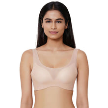 Load image into Gallery viewer, Wacoal Aura Padded Non-wired 3/4th Cup Everyday Wear Full coverage Bra - Beige LB5835R
