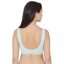 Load image into Gallery viewer, Wacoal Aura Padded Non-wired 3/4th Cup Everyday Wear Full coverage Bra - Mint Green LB5835R
