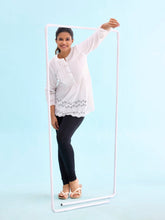 Load image into Gallery viewer, Go Colors Black Cotton Stretch Churidar
