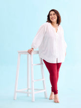 Load image into Gallery viewer, Go Colors Bright Red Cotton Stretch Churidar
