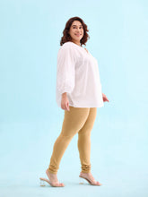 Load image into Gallery viewer, Go Colors Wheat Cotton Stretch Churidar
