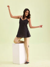 Load image into Gallery viewer, Go Colors Gold Nylon Stretch Shimmer Churidar
