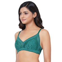 Load image into Gallery viewer, Wacoal Lucy Padded Non-Wired 3/4th Cup Bridal Wear Medium coverage Fashion Bra - Teal LCB258
