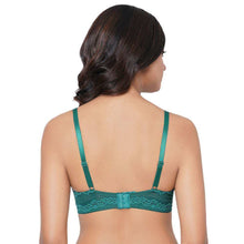 Load image into Gallery viewer, Wacoal Lucy Padded Non-Wired 3/4th Cup Bridal Wear Medium coverage Fashion Bra - Teal LCB258
