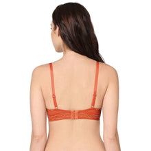 Load image into Gallery viewer, Wacoal Lucy Padded Non-Wired 3/4th Cup Bridal Wear Medium coverage Fashion Bra - Rust LCB258
