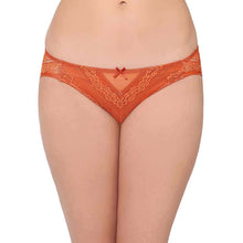 Load image into Gallery viewer, Wacoal Lucy Low Waist Medium Coverage Bridal Wear Lace Bikini Panty - Rust LCP258
