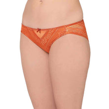 Load image into Gallery viewer, Wacoal Lucy Low Waist Medium Coverage Bridal Wear Lace Bikini Panty - Rust LCP258

