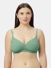 Load image into Gallery viewer, Sonari Padded Wirefree Nylon Spandex Medium Coverage Bra with U-Back – LENNOX
