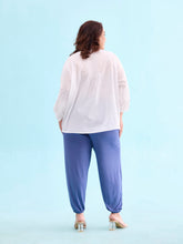 Load image into Gallery viewer, Go Colors Jeans Blue Viscose Stretch Harems
