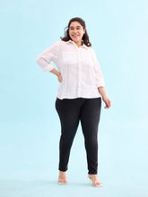 Load image into Gallery viewer, Go Colors Black Cotton Poly Stretch Denim Jeggings
