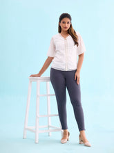 Load image into Gallery viewer, Go Colors Dark Jean Cotton Polyester Super Stretch Jeggings
