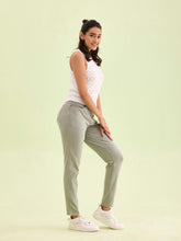Load image into Gallery viewer, Go Colors Dusty Green Cotton Polyester Super Stretch Jeggings
