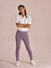 Load image into Gallery viewer, Go Colors Dusty Voilet Cotton Polyester Super Stretch Jeggings
