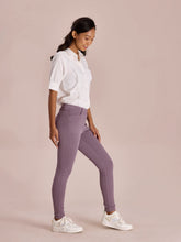 Load image into Gallery viewer, Go Colors Dusty Voilet Cotton Polyester Super Stretch Jeggings
