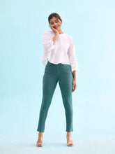 Load image into Gallery viewer, Go Colors Evergreen Cotton Polyester Super Stretch Jeggings
