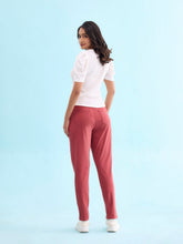 Load image into Gallery viewer, Go Colors Young Red Cotton Polyester Super Stretch Jeggings
