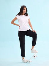 Load image into Gallery viewer, Go Colors Black Fleece Ultra Warm Jogger
