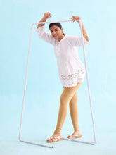 Load image into Gallery viewer, Go Colors Wheat Cotton Stretch Ankle Length Leggings
